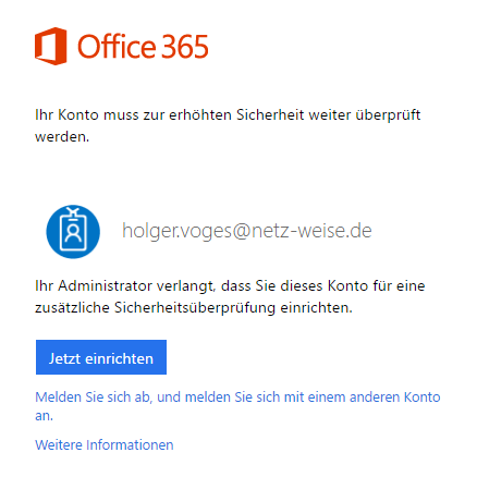 4 MFA einrichten