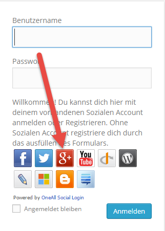 Google Logon