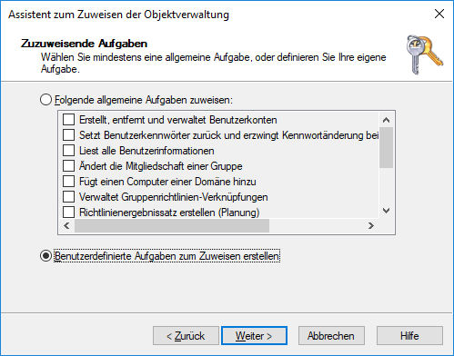 4   Benutzerdefinierte Aufgaben